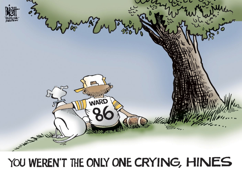 HINES WARD RETIRES FROM THE STEELERS, COLOR