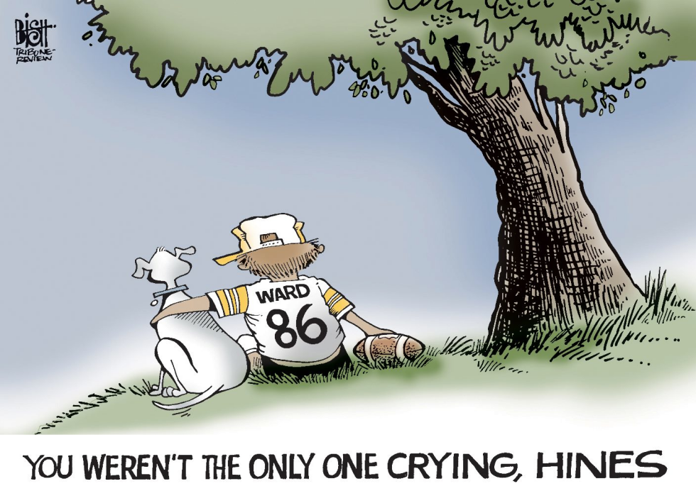 HINES WARD RETIRES FROM THE STEELERS, COLOR