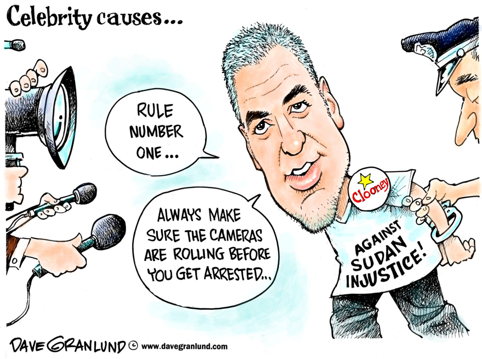 George Clooney arrested