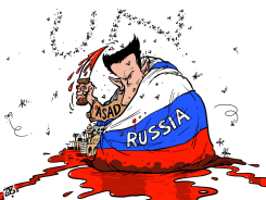 ASAD RUSSIA by Emad Hajjaj