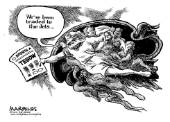 TIM TEBOW TRADE TO THE NY JETS by Jimmy Margulies