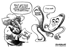ROMNEY ETCH-A-SKETCH by Jimmy Margulies