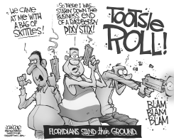 FLORIDA GUN LAW BW by John Cole