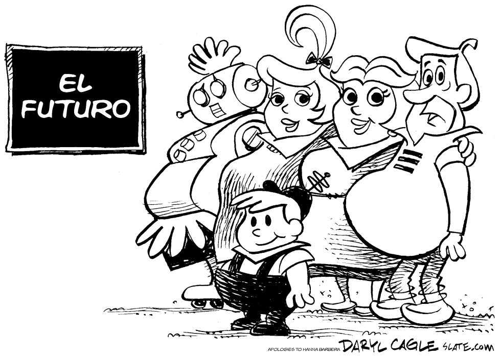  LOS SUPERSóNICOS GORDOS by Daryl Cagle