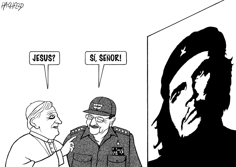 Pope visits Cuba