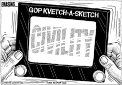 GOP KVETCH A SKETCH by Monte Wolverton
