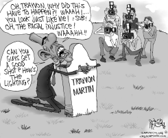 OBAMA POLITICIZES TRAYVONS DEATH by Gary McCoy