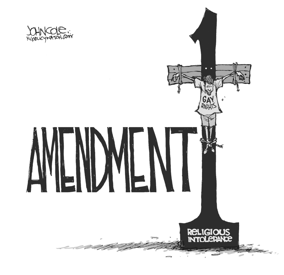 LOCAL NC -- Amendment 1 gay marriage BW