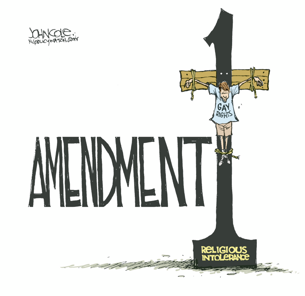 LOCAL NC -- Amendment 1 gay marriage COLOR