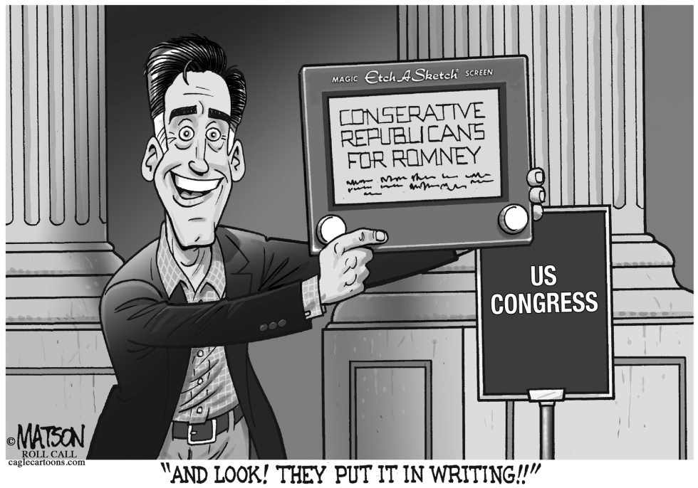 Etch-a-Sketch Support for Romney