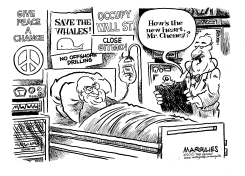 CHENEY HEART TRANSPLANT by Jimmy Margulies