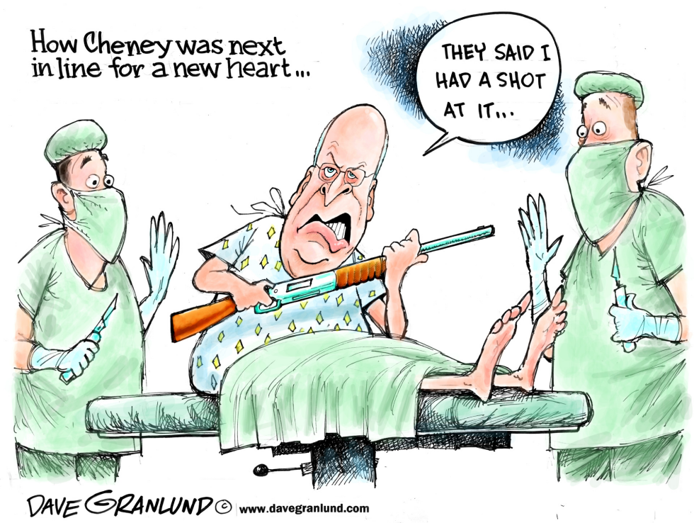 New heart for Cheney