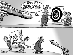 NORTH KOREAN GIFT by Paresh Nath