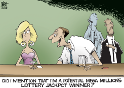 MEGA MILLIONS LOTTERY,  by Randy Bish