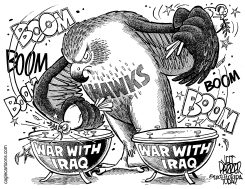 DRUMMING UP A WAR by Jeff Parker
