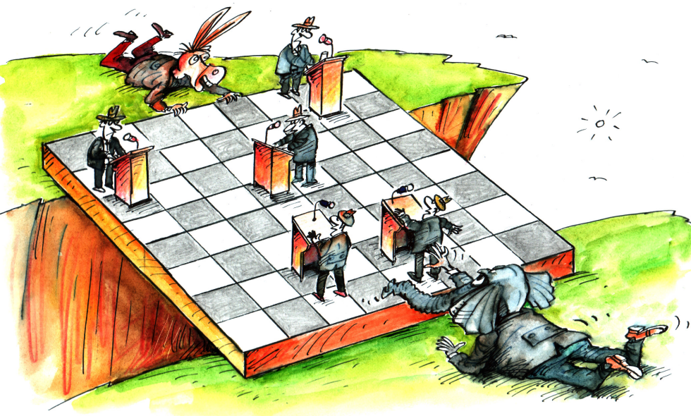  ELECTIONS CHESS GAME by Pavel Constantin