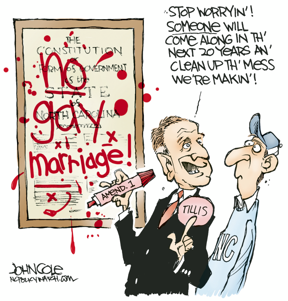 LOCAL NC -- Tillis and Amendment 1