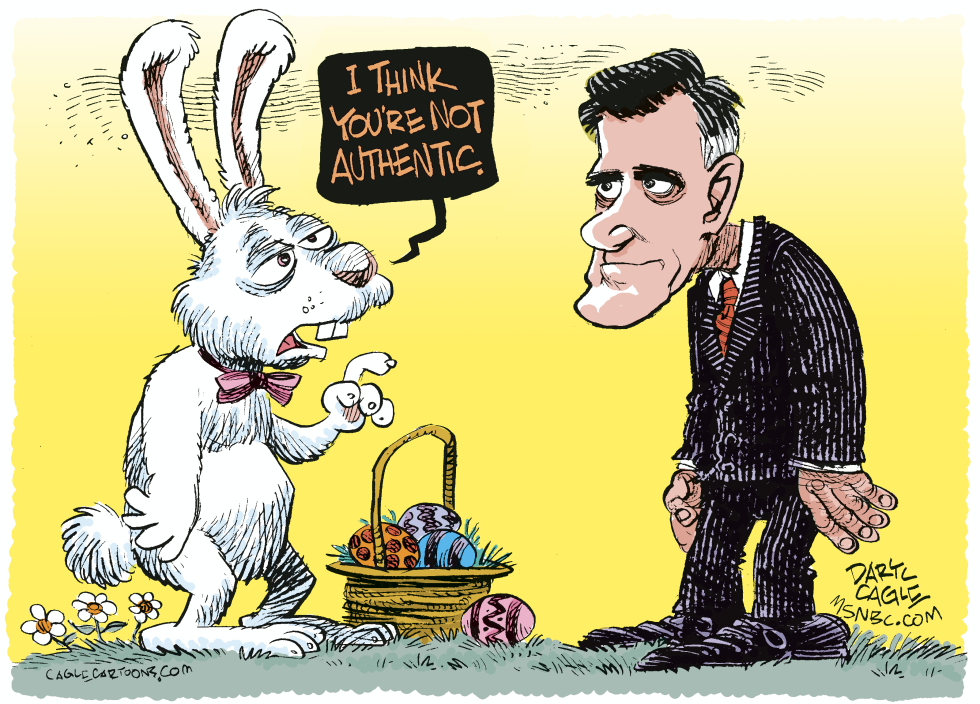  ROMNEY EASTER by Daryl Cagle