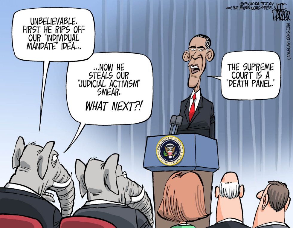 Obama Calls SCOTUS Activist Judiciary