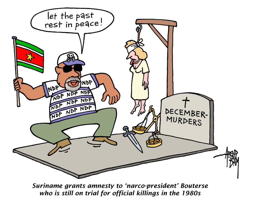 amnesty for Bouterse