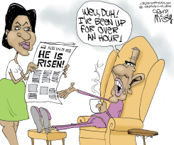 OBAMAS EASTER EGO  by Gary McCoy