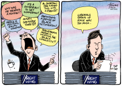 TRAYVON AND THE RACE CARD by Rob Tornoe