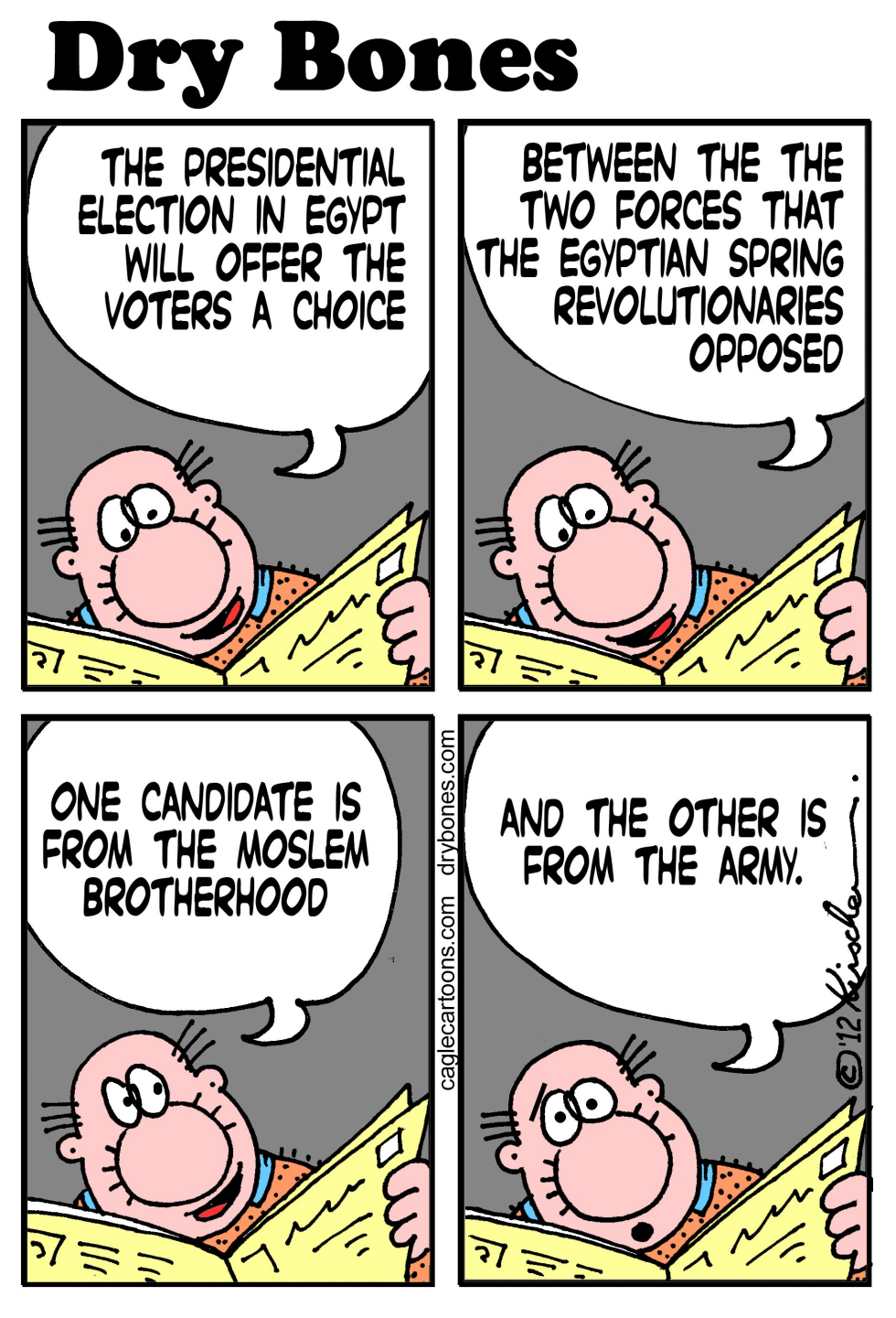  EGYPTIAN ELECTIONS by Yaakov Kirschen