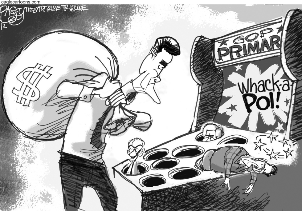 Mitt Beats Santorum
