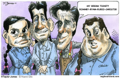 MITT ROMNEY DREAM TICKET - by Taylor Jones