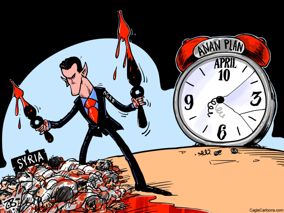  SYRIA ANNAN PLAN by Emad Hajjaj