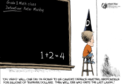 CANADA DUNCE by Cam Cardow