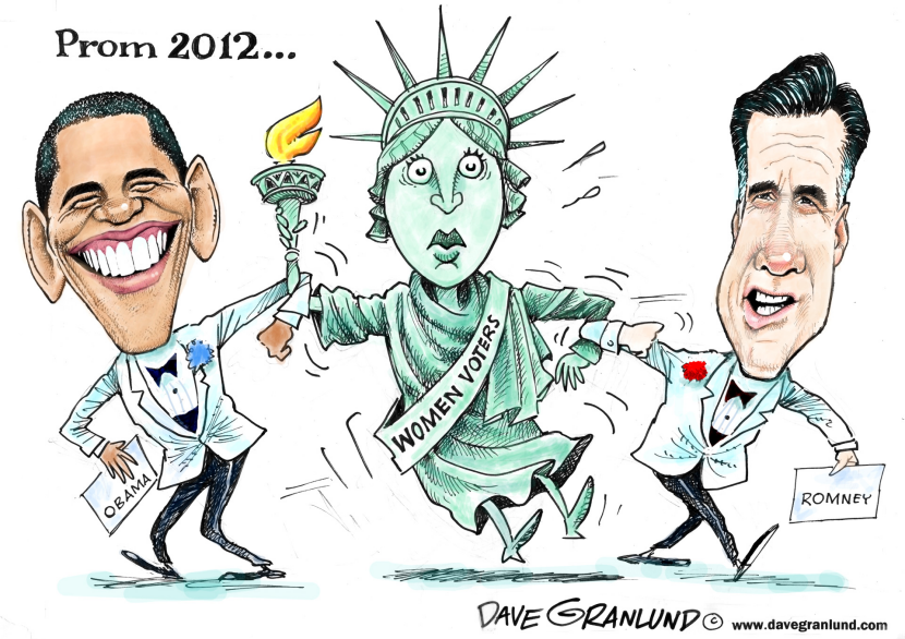 Obama vs Romney 2012 prom