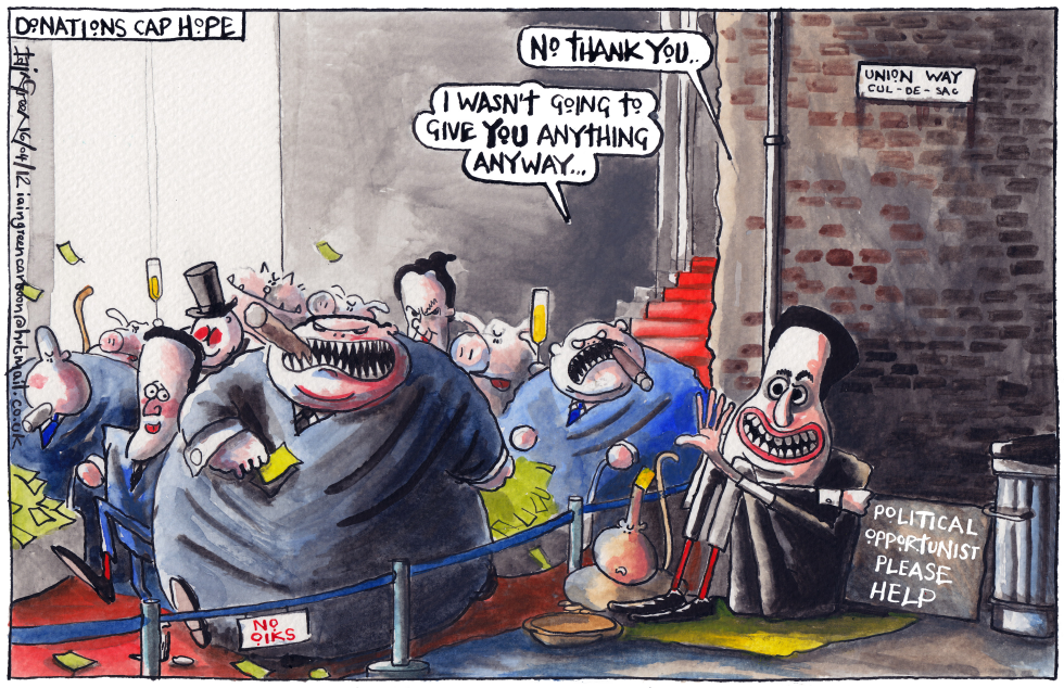 ED MILIBAND PARTY POLITICAL DONATIONS CAP CRAP