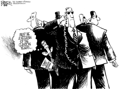 SECRET SERVICE by Nate Beeler