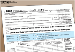 IRS FORM 1040 BUFFETT by R.J. Matson