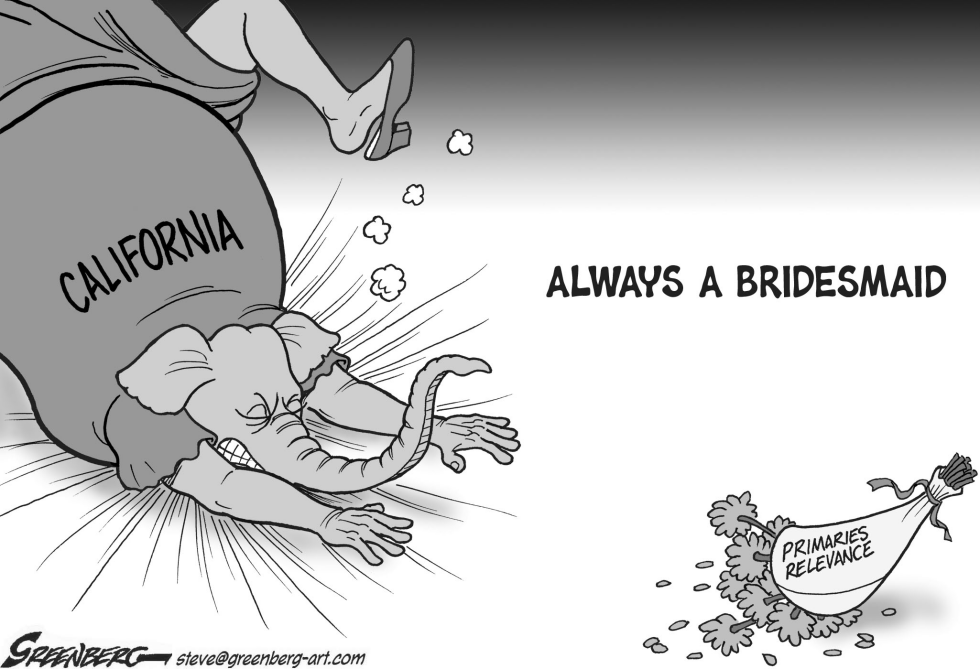 Calif Bridesmaid bw