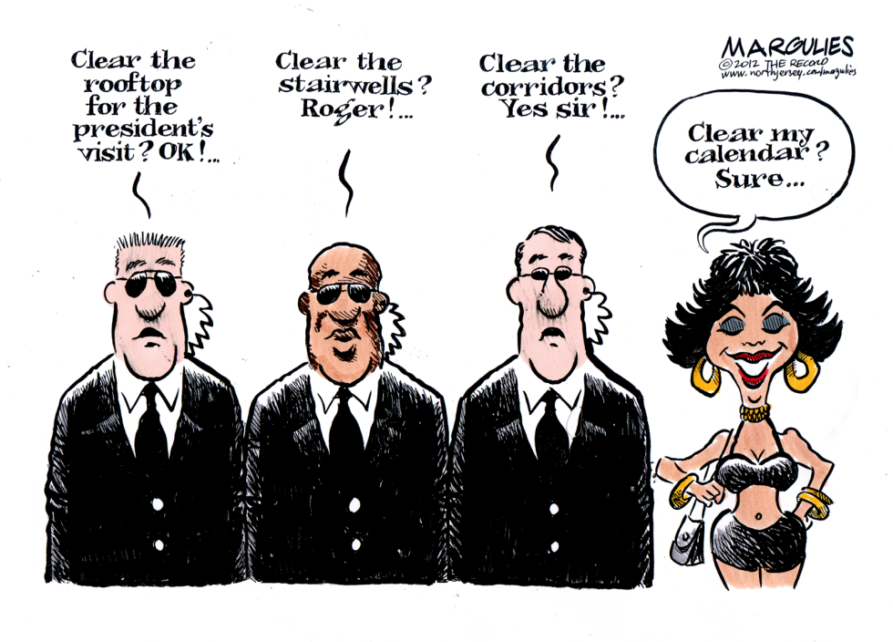 Secret service hookers color