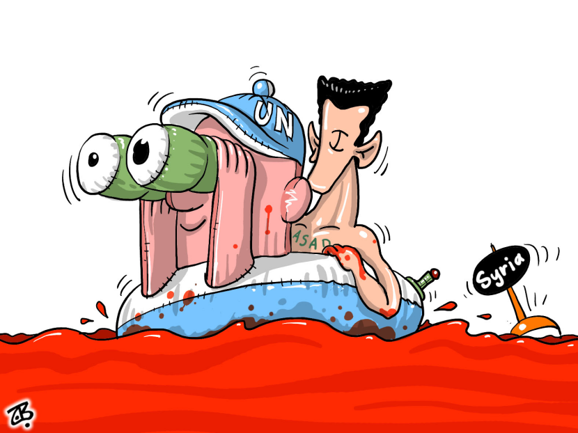 UN observers in Syria