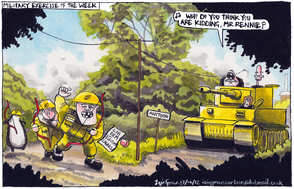 SCOTTISH LIB DEMS FUTILE ELECTION HOPES