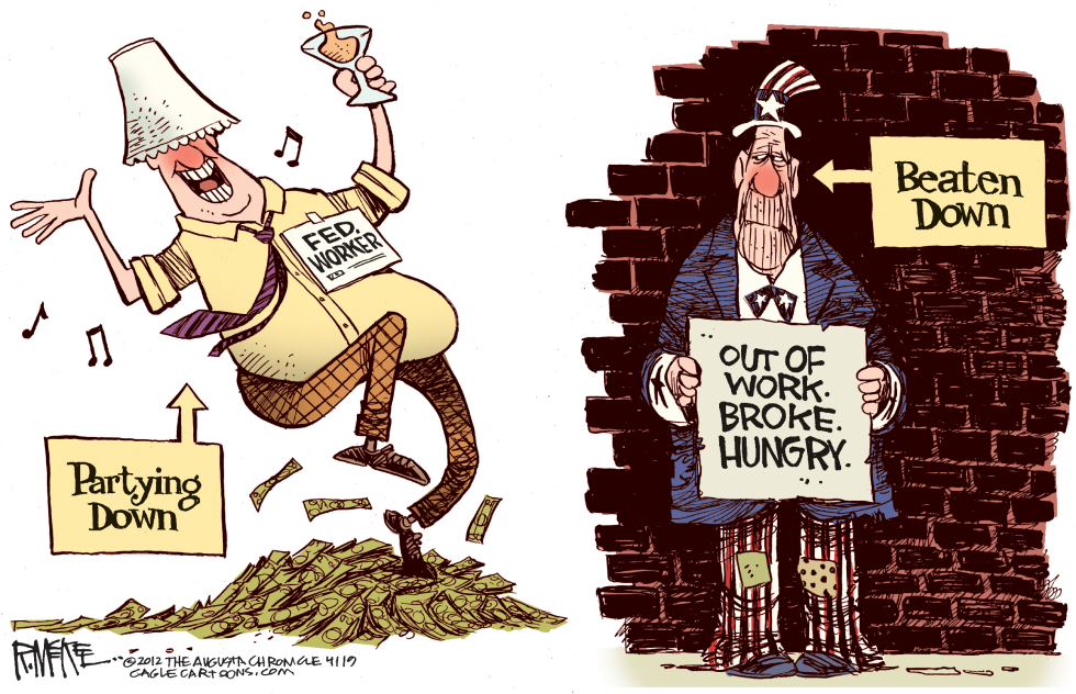 Partying Federal Workers