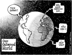 OUTSOURCING by Patrick Chappatte