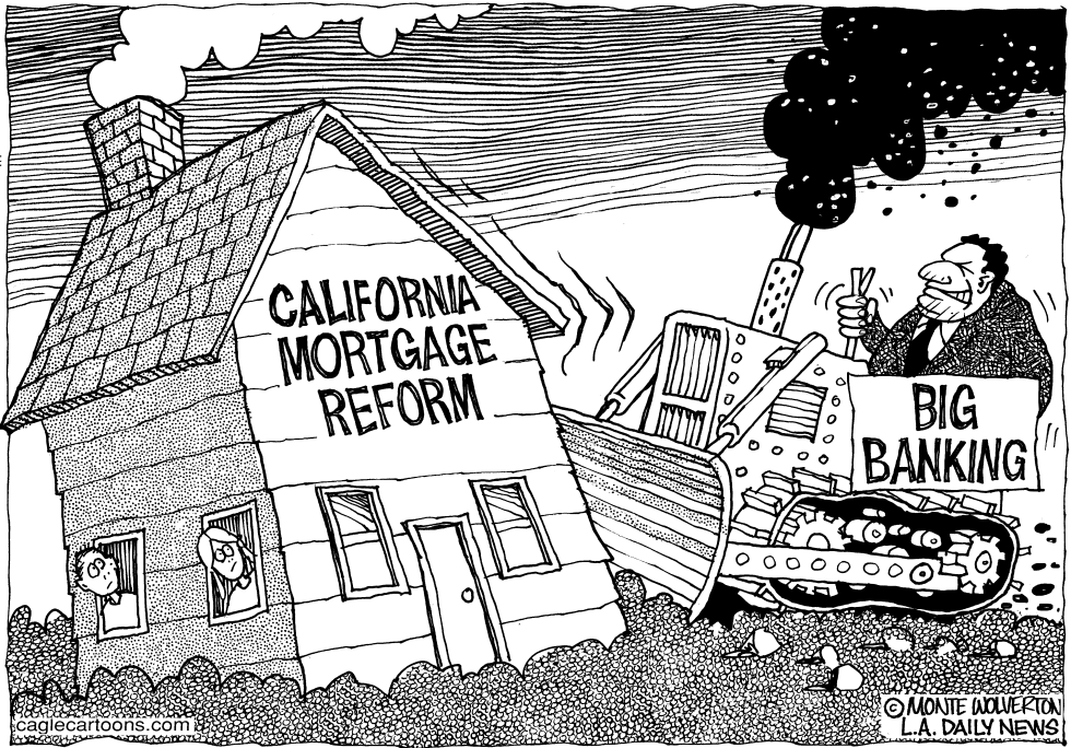 LOCAL-CA Big Banks Bust Mortgage Reform