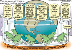 FROGS IN HOT WATER by Steve Greenberg