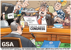 CONGRESSMAN SCOLDS GSA OFFICIAL FOR WASTING TAXPAYER MONEY by R.J. Matson