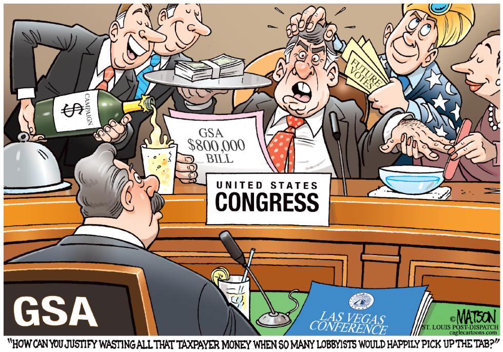 Congressman Scolds GSA Official for Wasting Taxpayer Money-COLOR