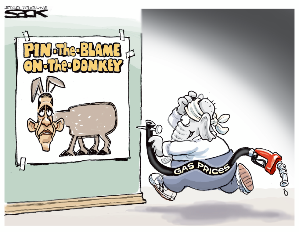 Pin the Blame on the Donkey