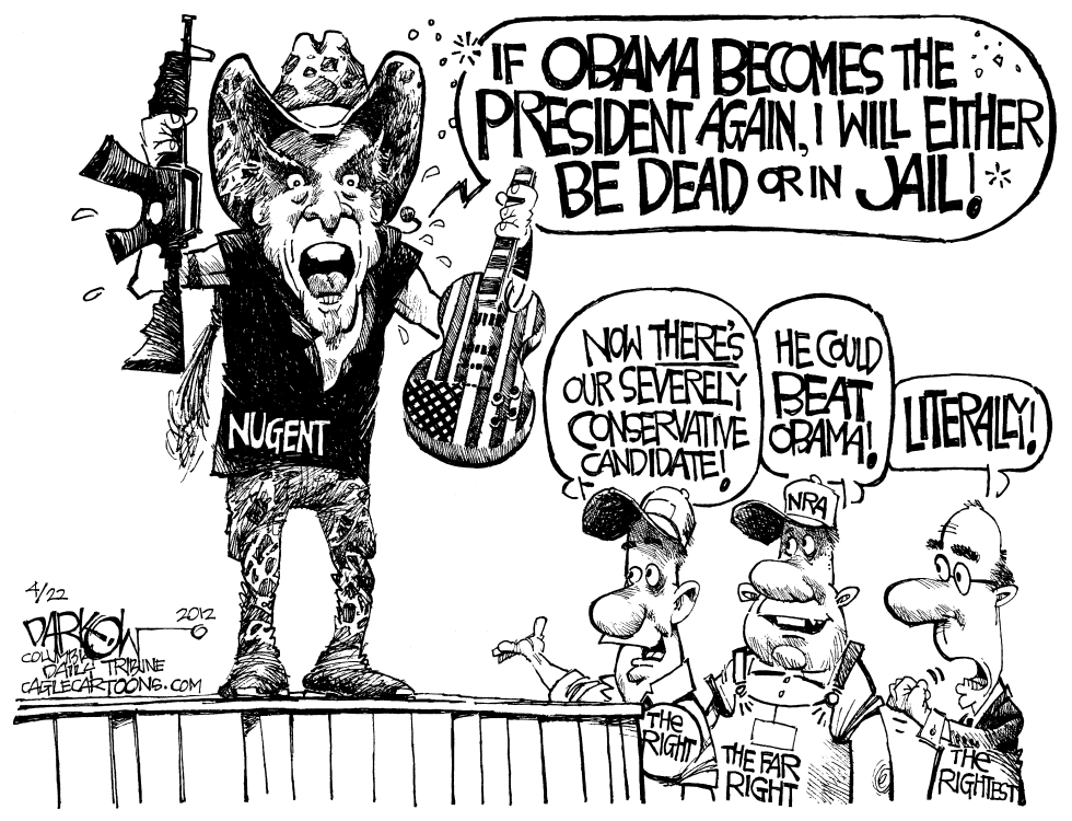Ted Nugent Screed - Correction