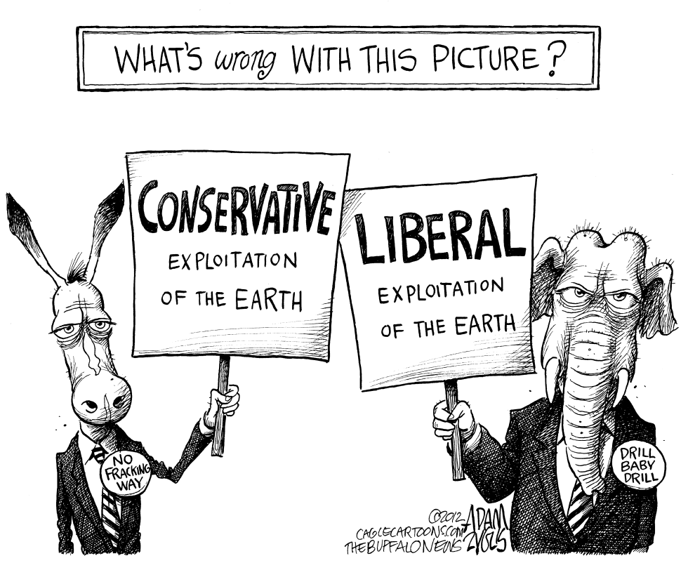  POLITICS OF ENVIRONMENTALISM by Adam Zyglis