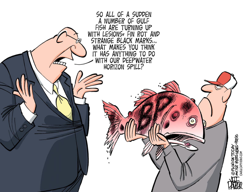 BPs Sick Gulf Fish