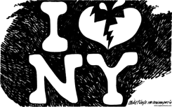 SPECIAL 9 11 NY BROKEN HEART by Mike Keefe